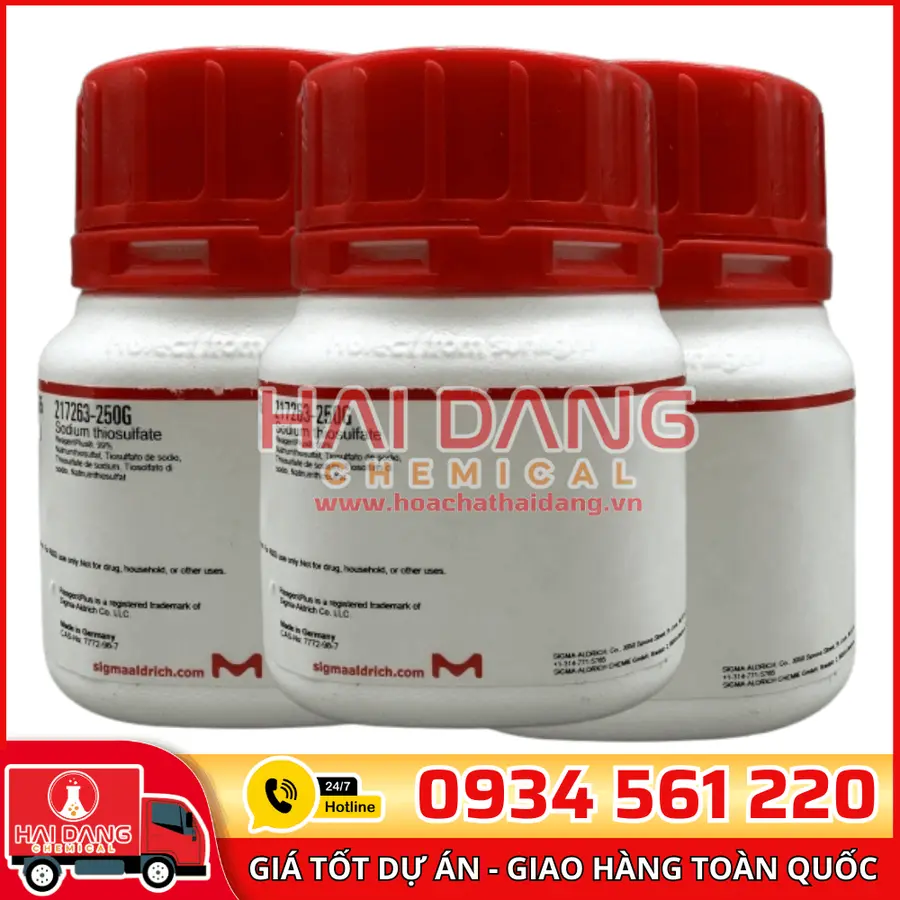 Sodium thiosulfate lọ 500g, hãng Sigma