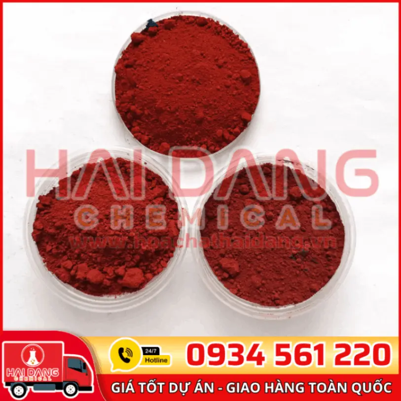 Bột Oxit Sắt Đỏ Fe2O3 Trung Quốc