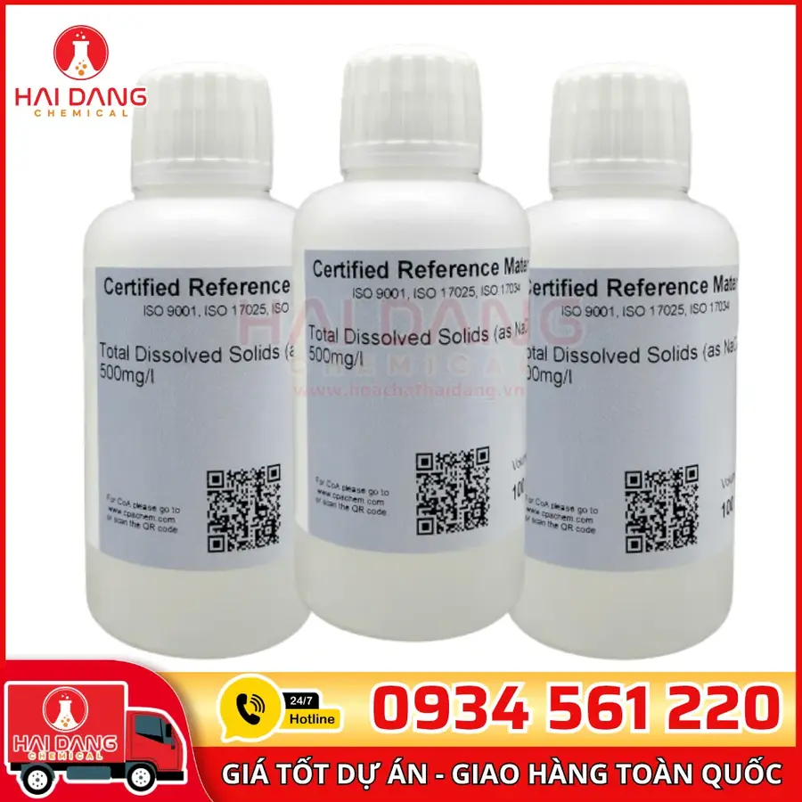 Dung Dịch Chuẩn TDS 500mg/L (as NaCl) 500mL – CPAchem