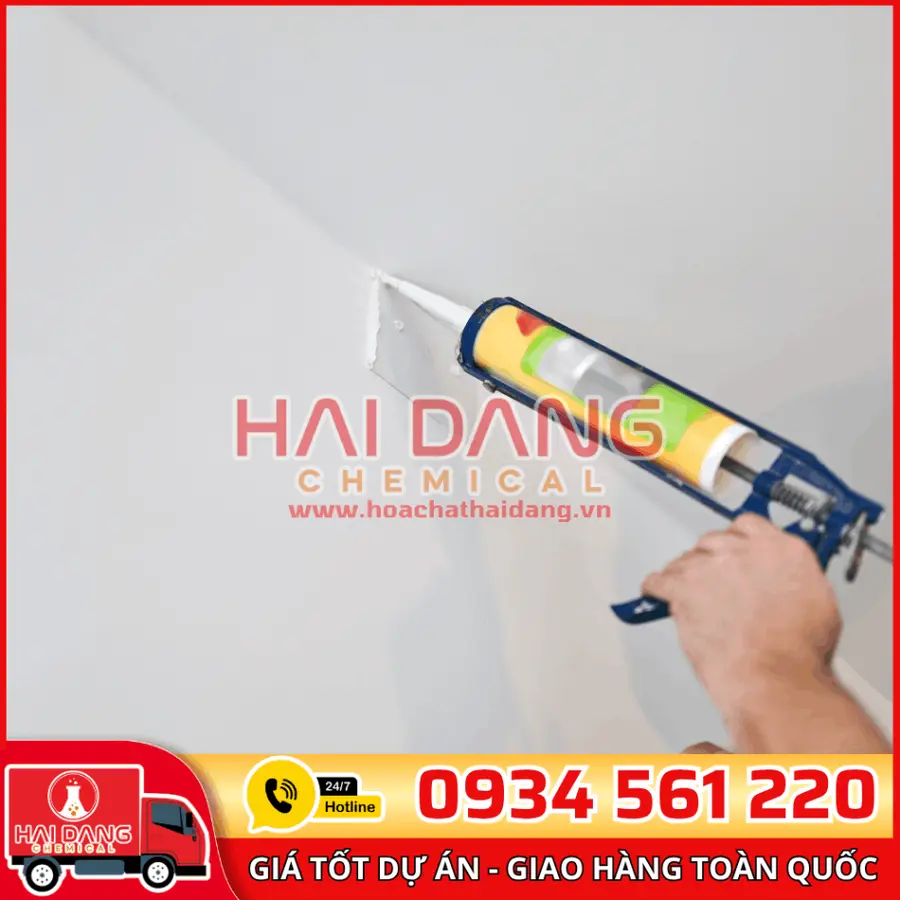 Keo Silicone KCC SL801 – Trám Khe, Dán Kính, Chống Thấm Ngoài Trời