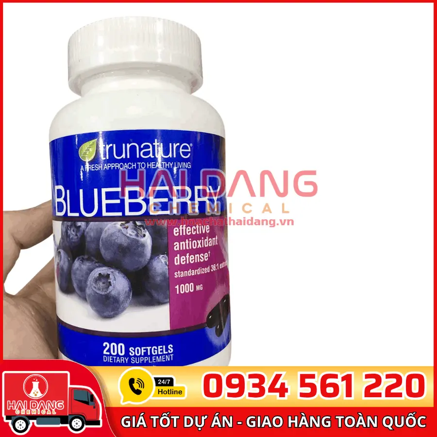 Chiết Xuất Việt Quất Blueberry Extract Trung Quốc Dược Phẩm