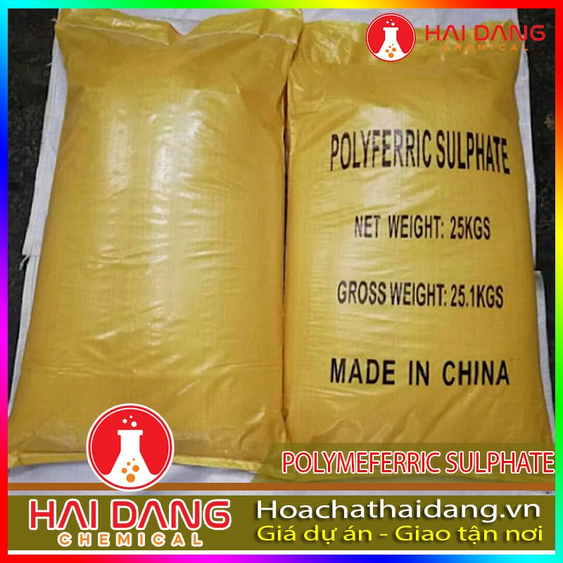 Hóa Chất Công Nghiệp Polymeferric Sulphate