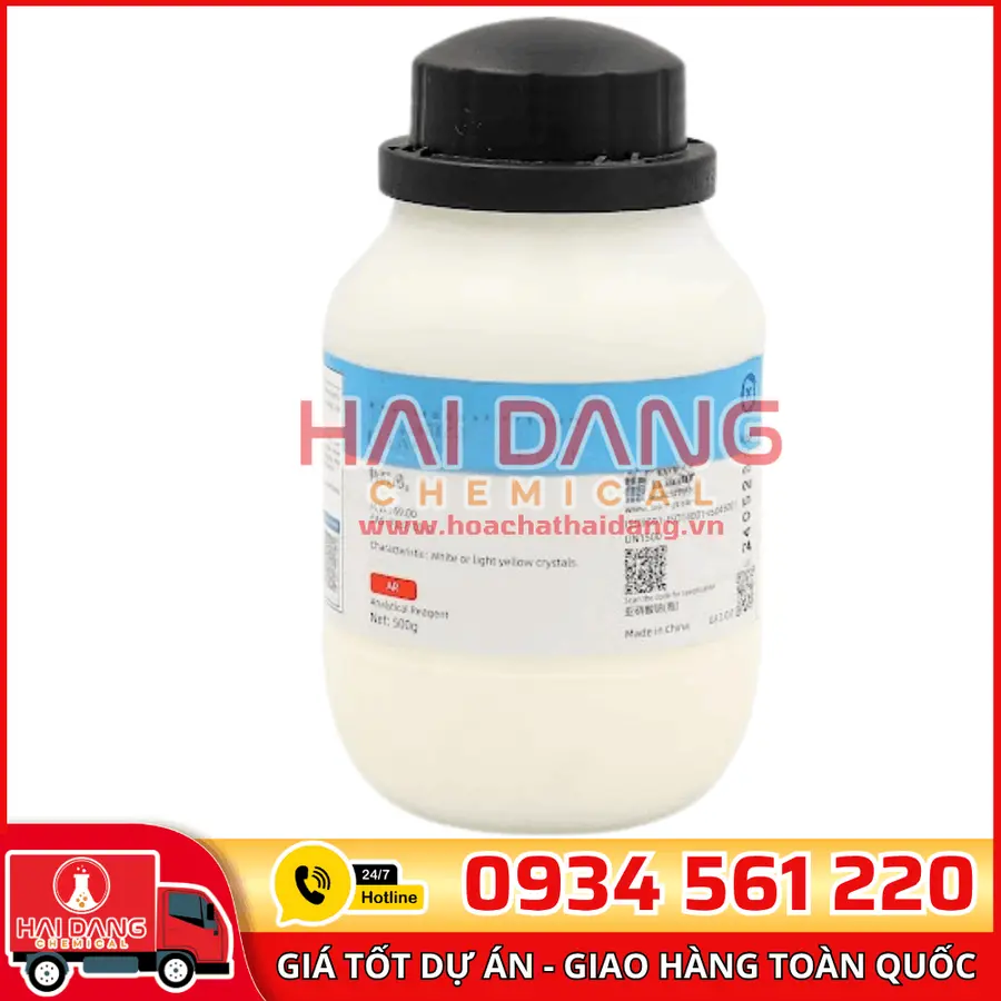 Methyl Red C₁₅H₁₅N₃O₂, lọ 500g - hãng Xilong