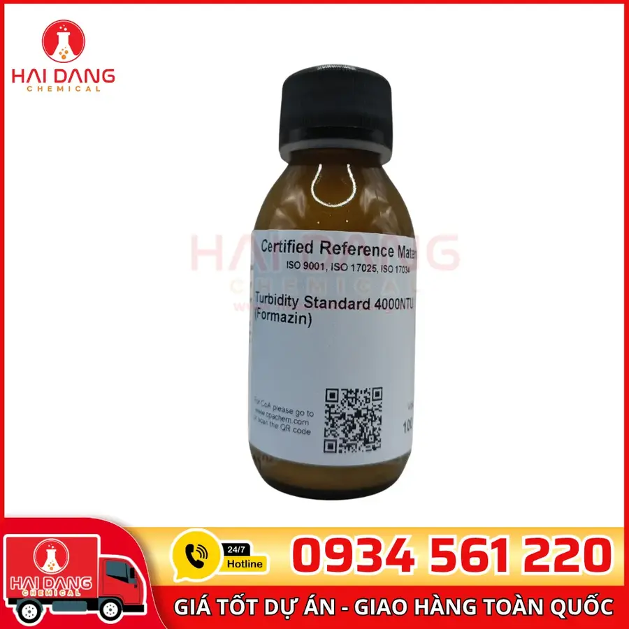 Độ Đục 4000NTU 100ml Dung Dịch Chuẩn Kiểm Nghiệm CPAchem