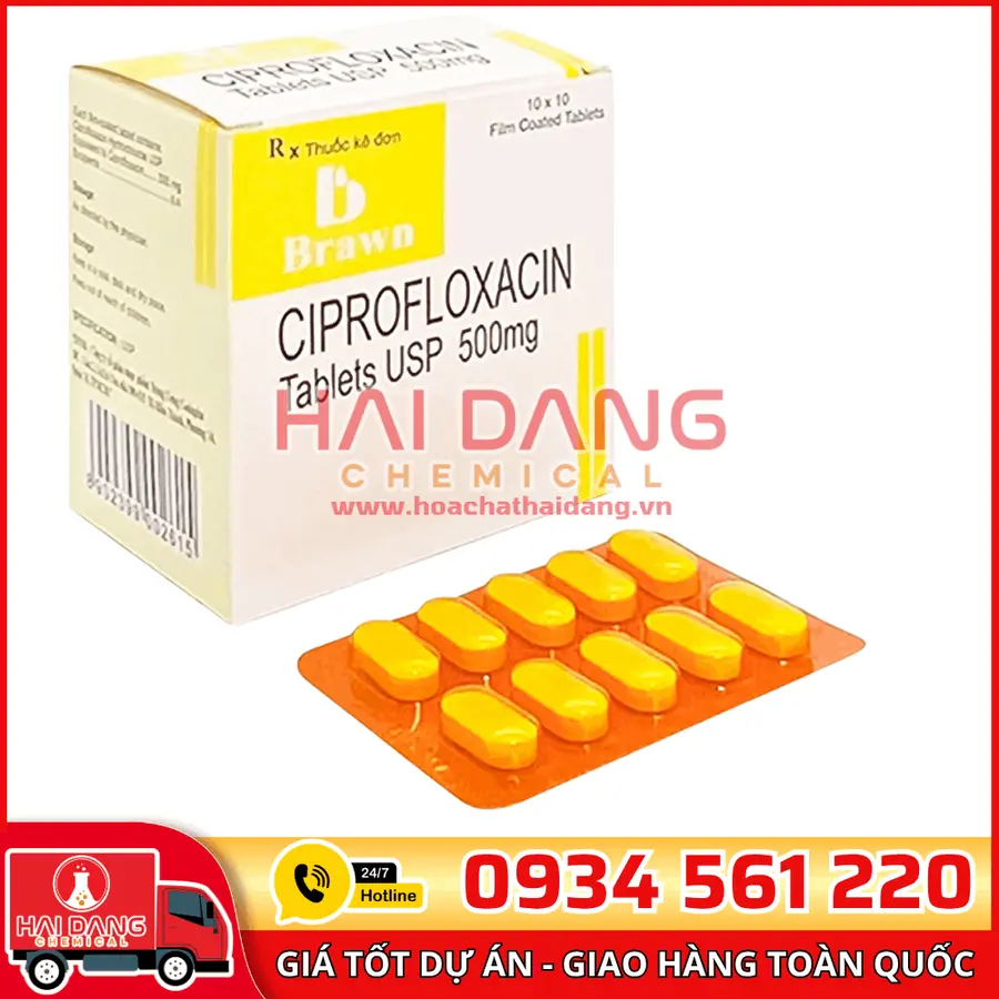 Ciprofloxacin Ấn Độ – Nguyên Liệu Kháng Sinh Dược Phẩm