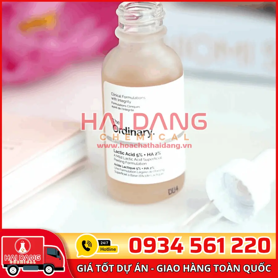 Lactic Acid – Tẩy Tế Bào Chết Nhẹ, Cấp Ẩm Dịu Nhẹ Cho Da