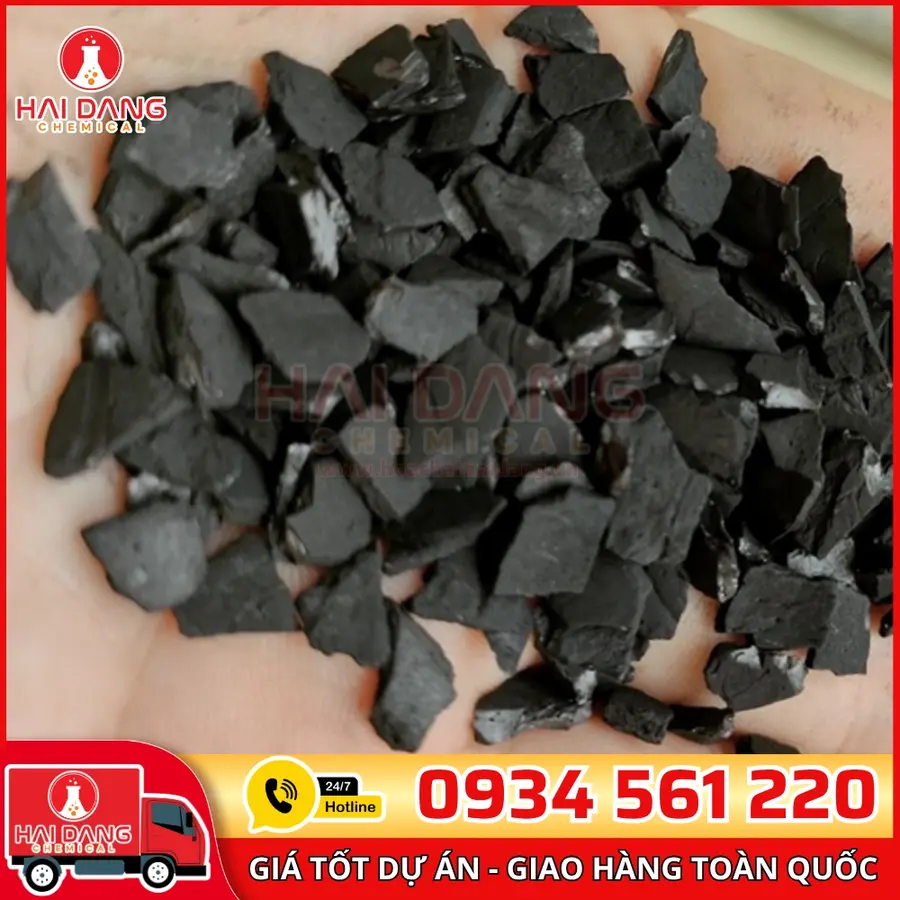 Than Hoạt Tính Gáo Dừa TAK Iodine 500 Việt Nam Bao 25kg