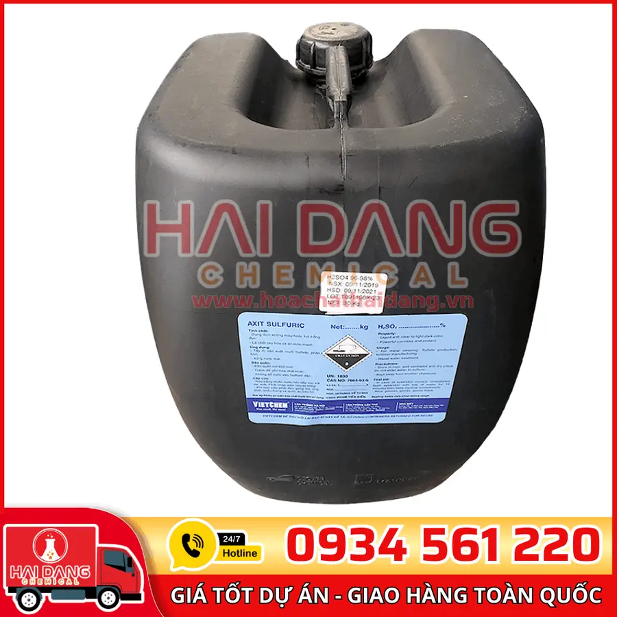 Acid Sulfuric Việt Nam H2SO4 98%