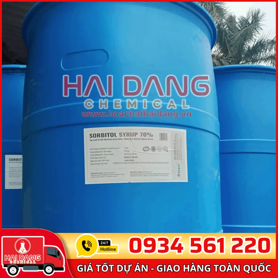 Sorbitol C6H14O6 Việt Nam Phuy 275kg