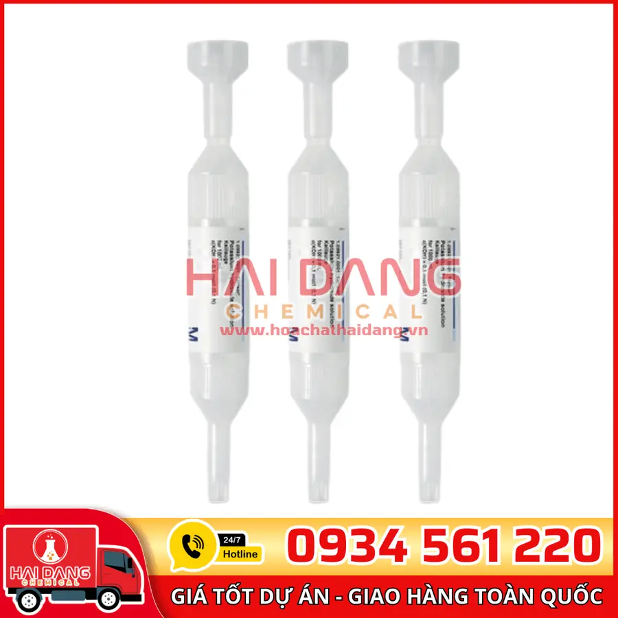 Ống chuẩn NaCl 0.1N – Merck
