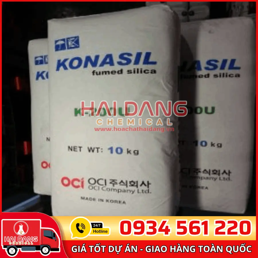 Aerosil Hàn Quốc – Silica Làm Đặc & Ổn Định Kem Mỹ Phẩm