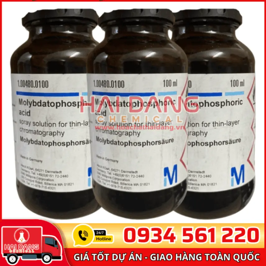 Molybdatophosphoric acid, lọ 100ml -  Merck