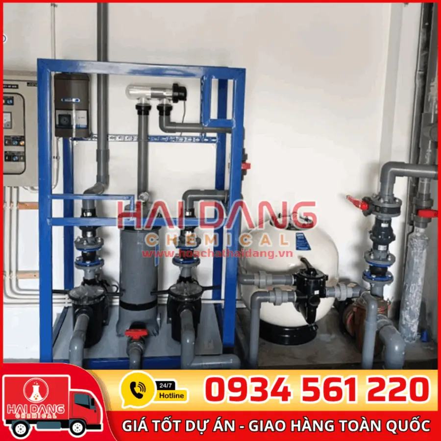 Hệ Thống CXL-25 Khử Trùng Bể Bơi Không Hóa Chất 80–100m³
