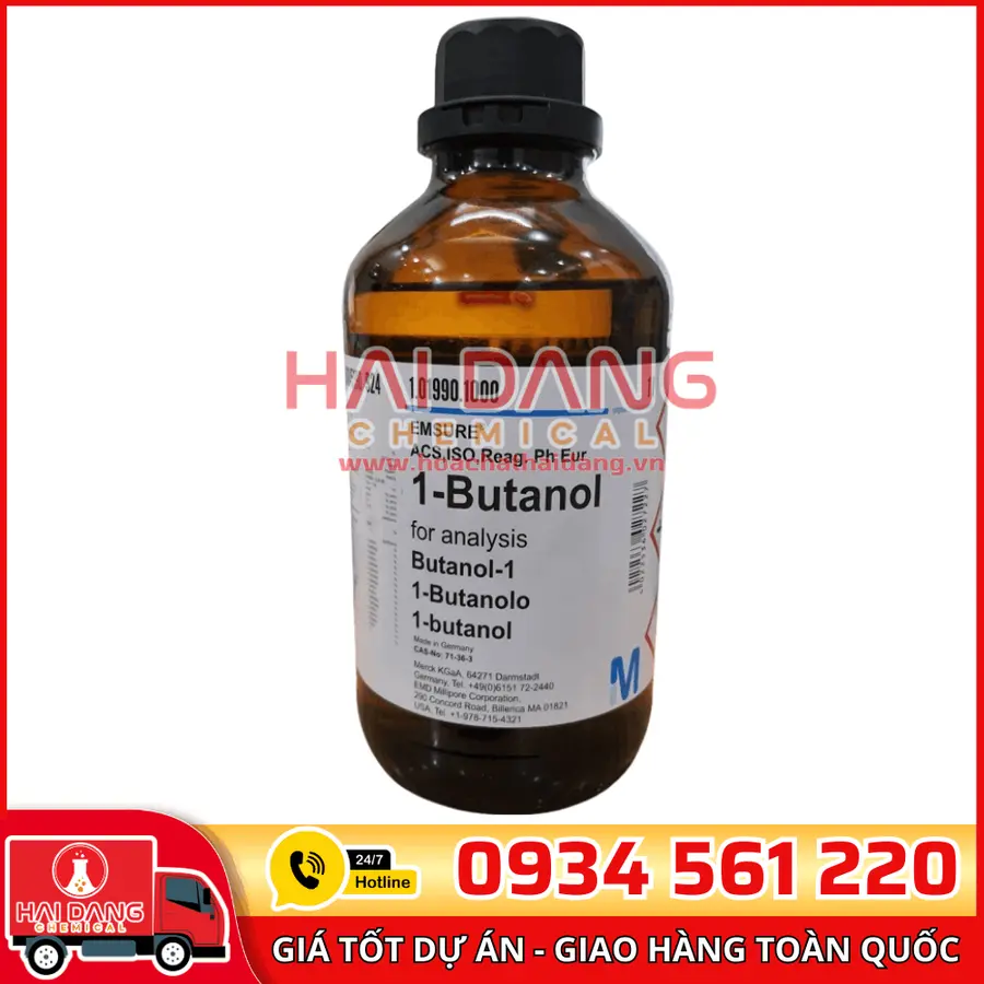 1-Butanol lọ 1L - Merck