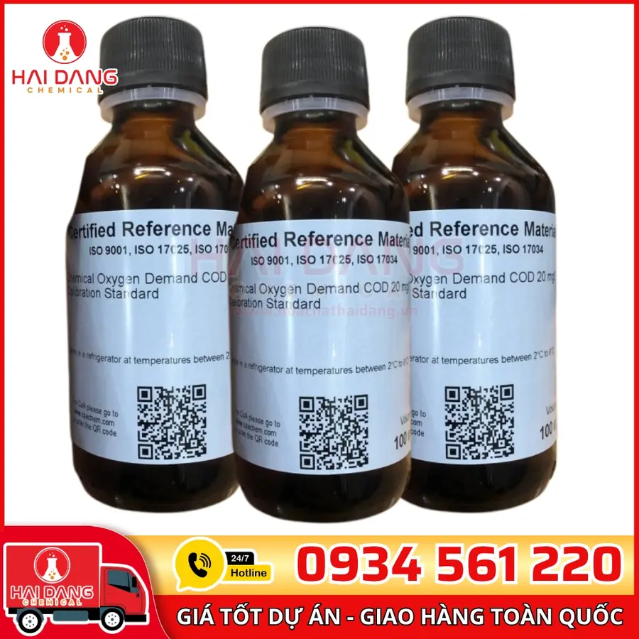 Dung Dịch Chuẩn COD 20mg/L 100mL – CPAchem