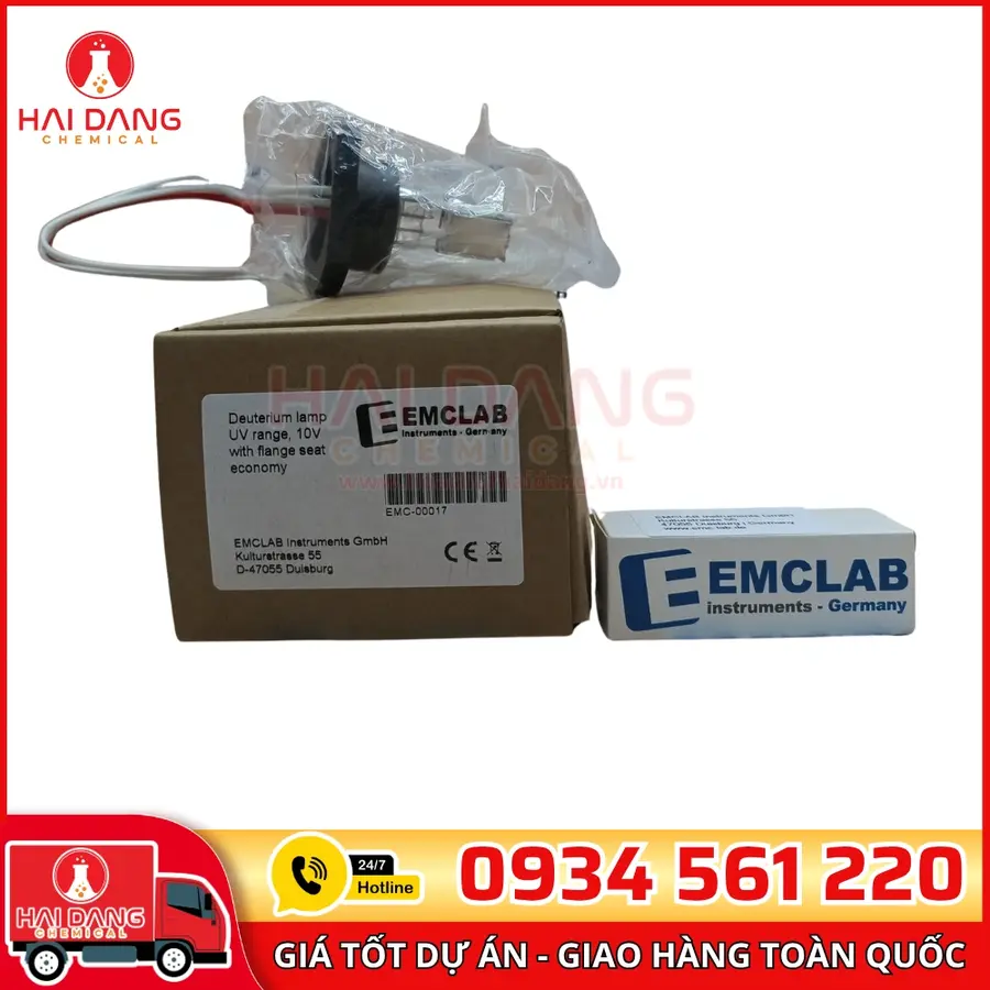 Đèn Deuterium dùng cho UV-VIS T80 - hãng PG Instruments