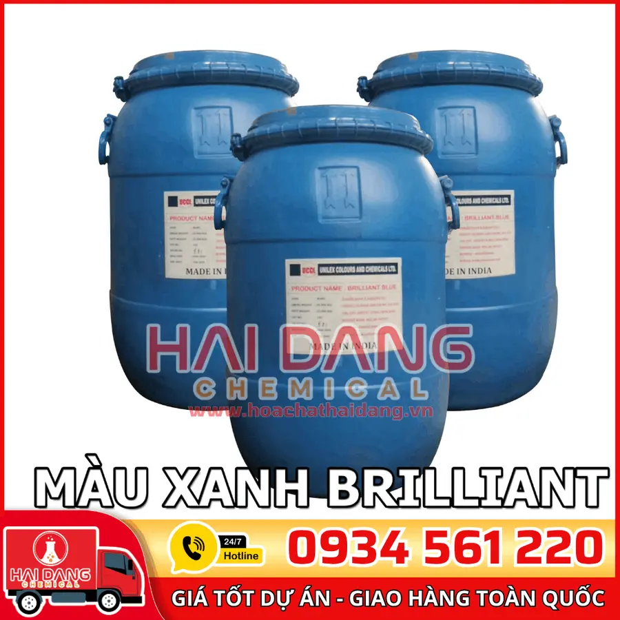 Màu Xanh – Brilliant Blue Thực Phẩm