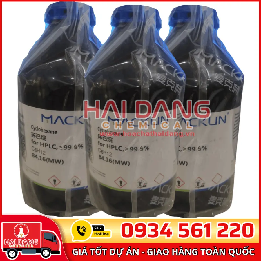 Cyclohexane for HPLC, ≥99.9% 500ml – Macklin