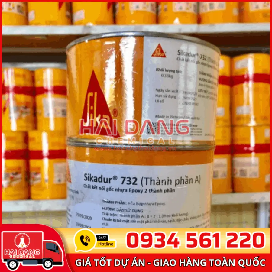 Sikadur 731, 732, 752 – Keo Epoxy Dán Kết Cấu Chuyên Dụng