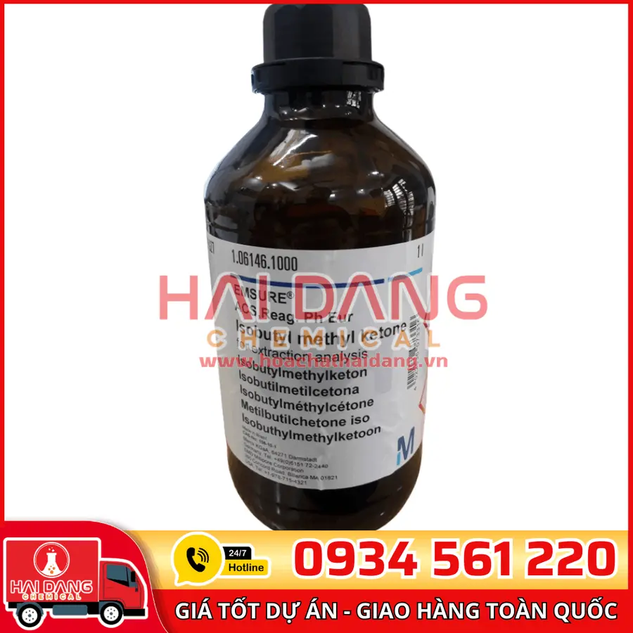 Isobutyl Methyl Ketone (MIBK) lọ 1L - Merck