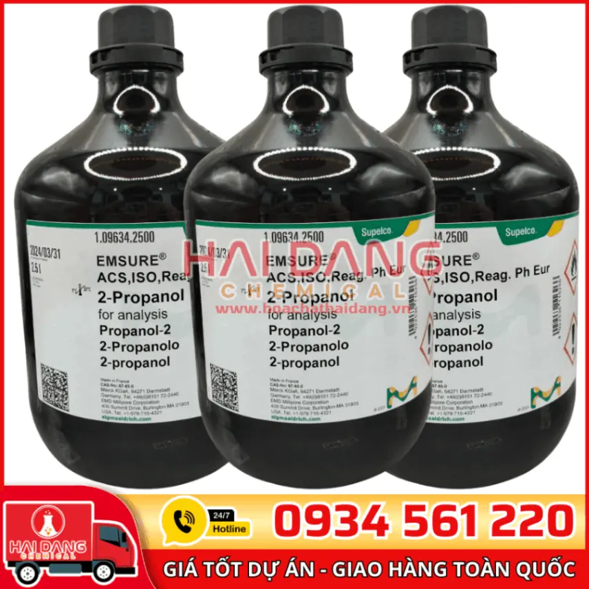 2-Propanol lọ 2.5L - Merck