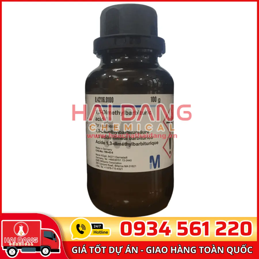 1,3-Dimethylbarbituric acid lọ 100g - Merck