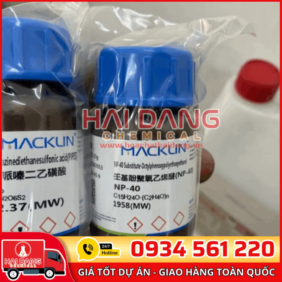 NP-40 Substitute Octylphenoxypolyethoxyethanol, Macklin	25g – Macklin 