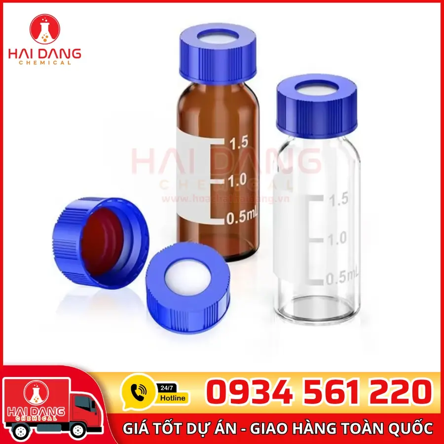 Autosampler Vial – Lọ đựng mẫu 2mL bằng nhựa PP, hãng ALWSCI – Trung Quốc