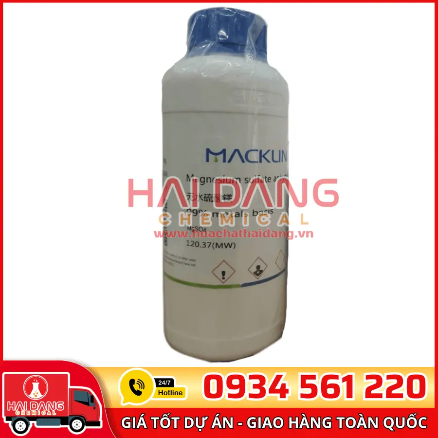 Magnesium sulfate anhydrous 500g - Macklin