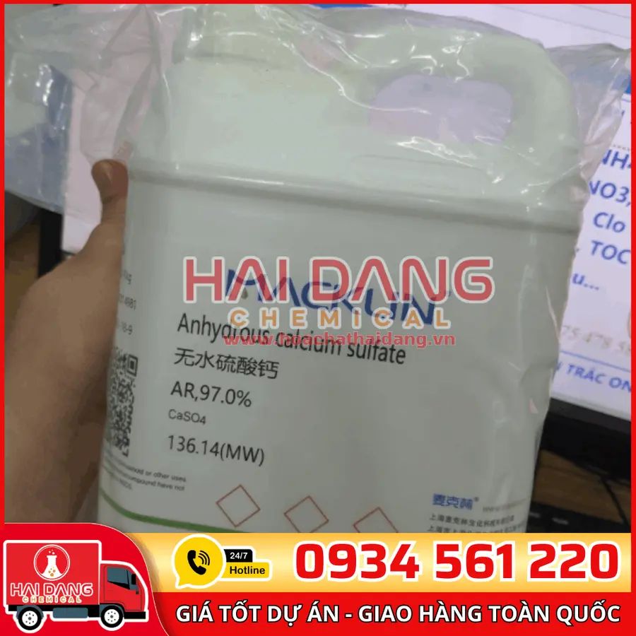Anhydrous calcium sulfate 1kg - Macklin