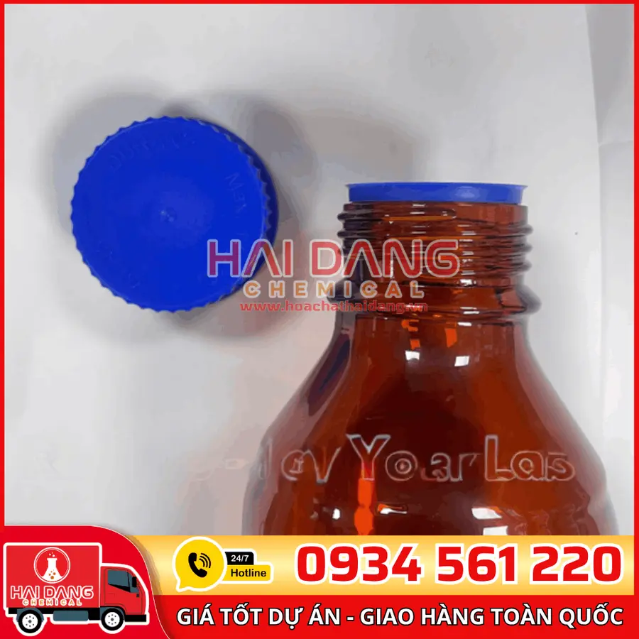 Chai trung tính nâu GL45, 100mL, mã 218062454, hãng Duran – Đức
