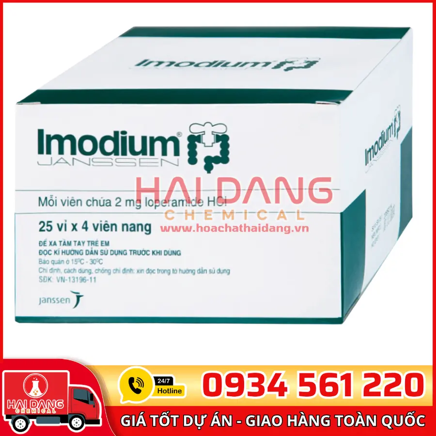 Loperamide HCl Ấn Độ – Nguyên Liệu Dược Phẩm Chống Tiêu Chảy