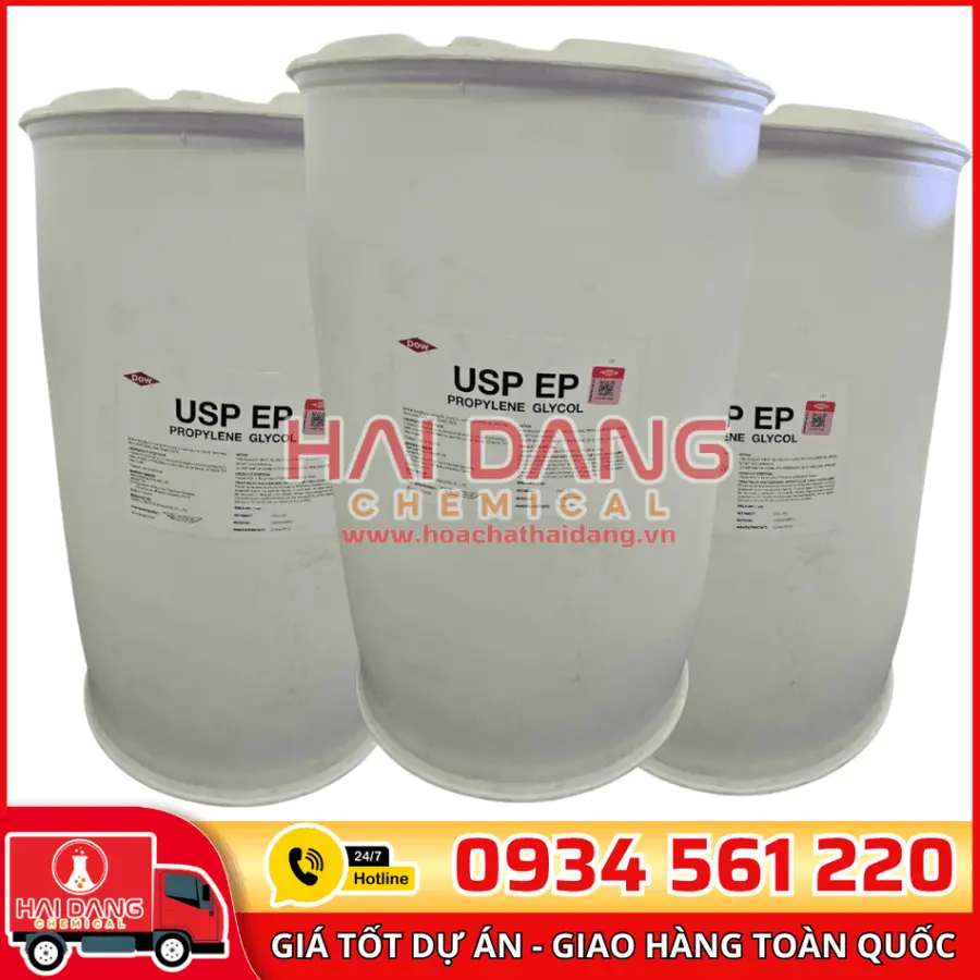 Propylene Glycol PG Thái Lan – Dung Môi, Giữ Ẩm Trong Mỹ Phẩm