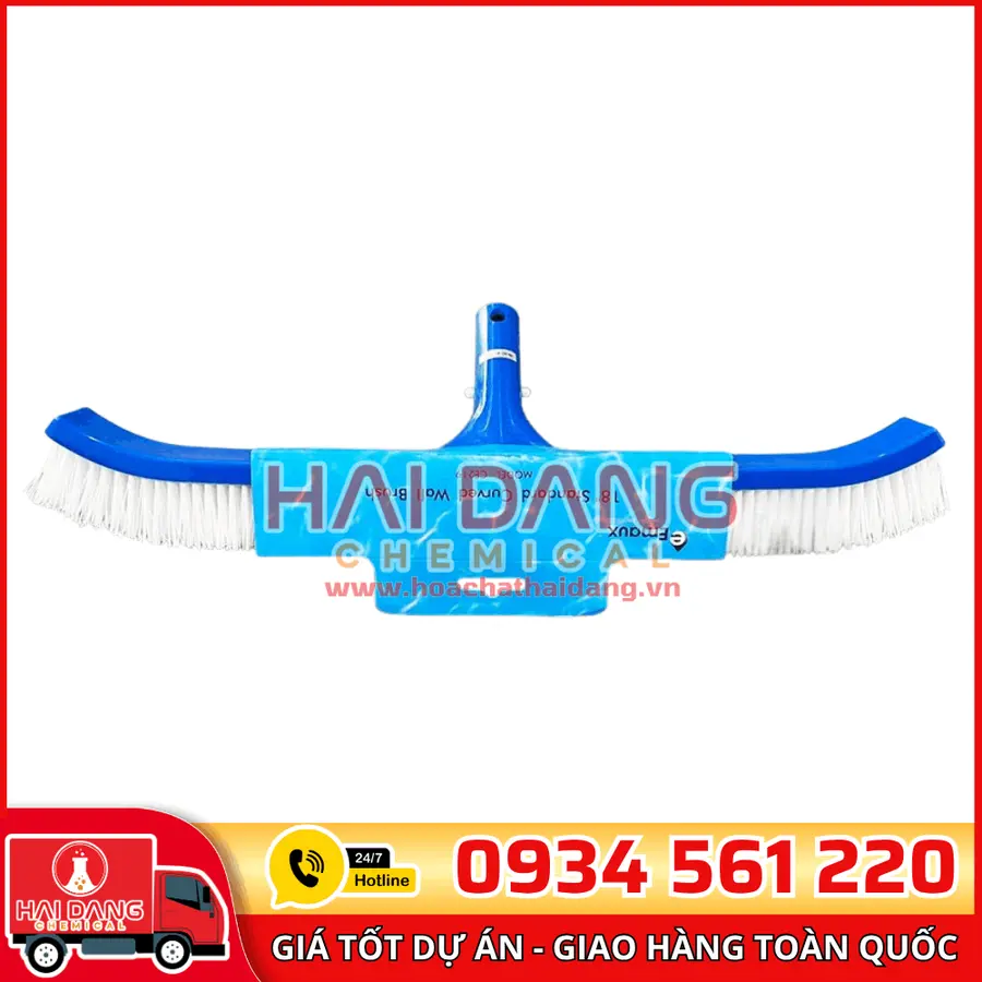 Chổi Cọ Bể Bơi Emaux CE219 Làm Sạch Mọi Góc Bể