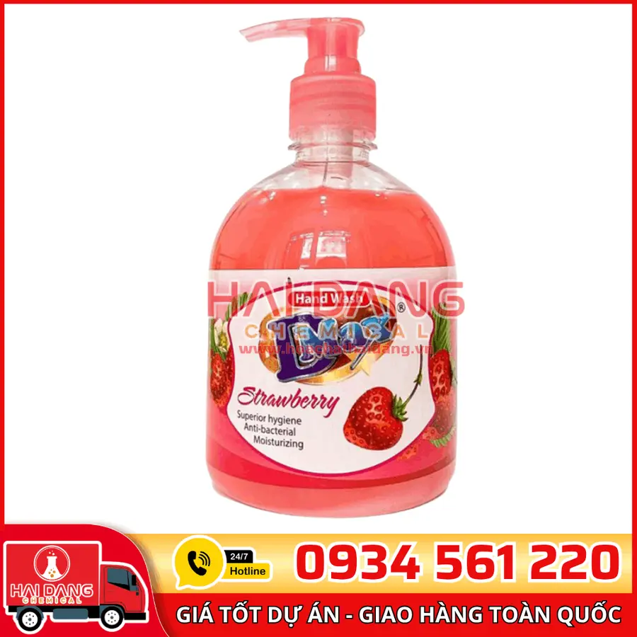 Hương Dâu – Mùi Trái Cây Ngọt Dịu Dễ Chịu Cho Chất Tẩy Rửa