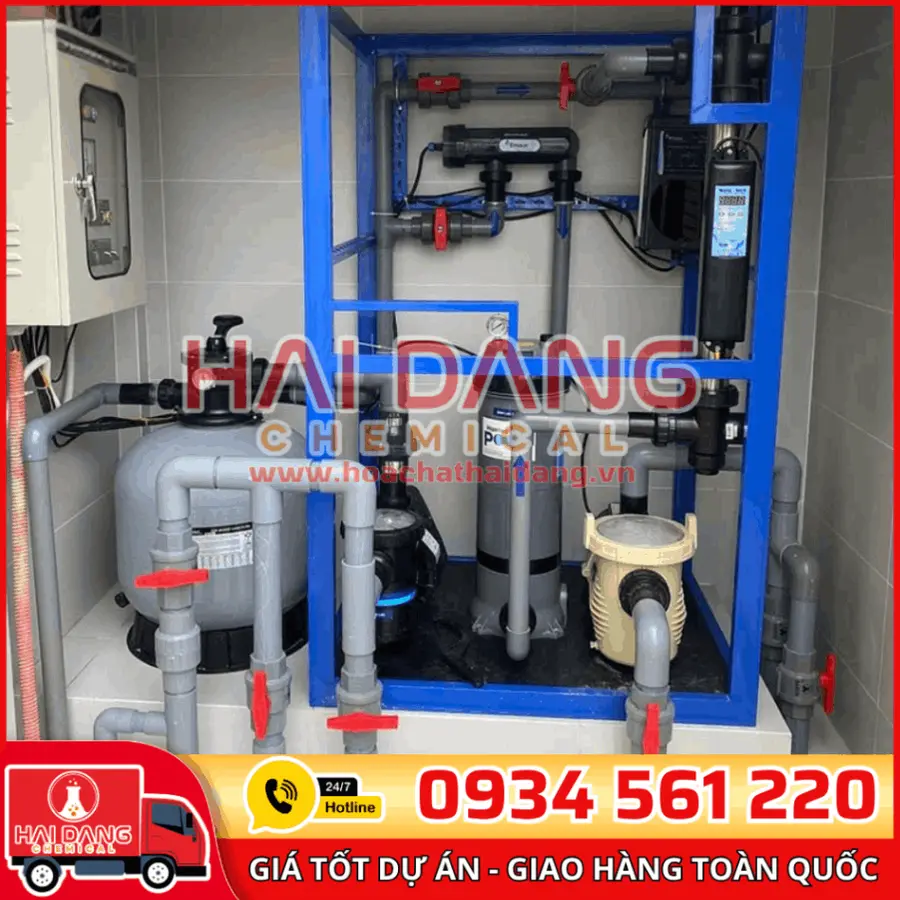 Hệ Thống CXL-30 Khử Trùng Bể Bơi Không Hóa Chất 100–120m³