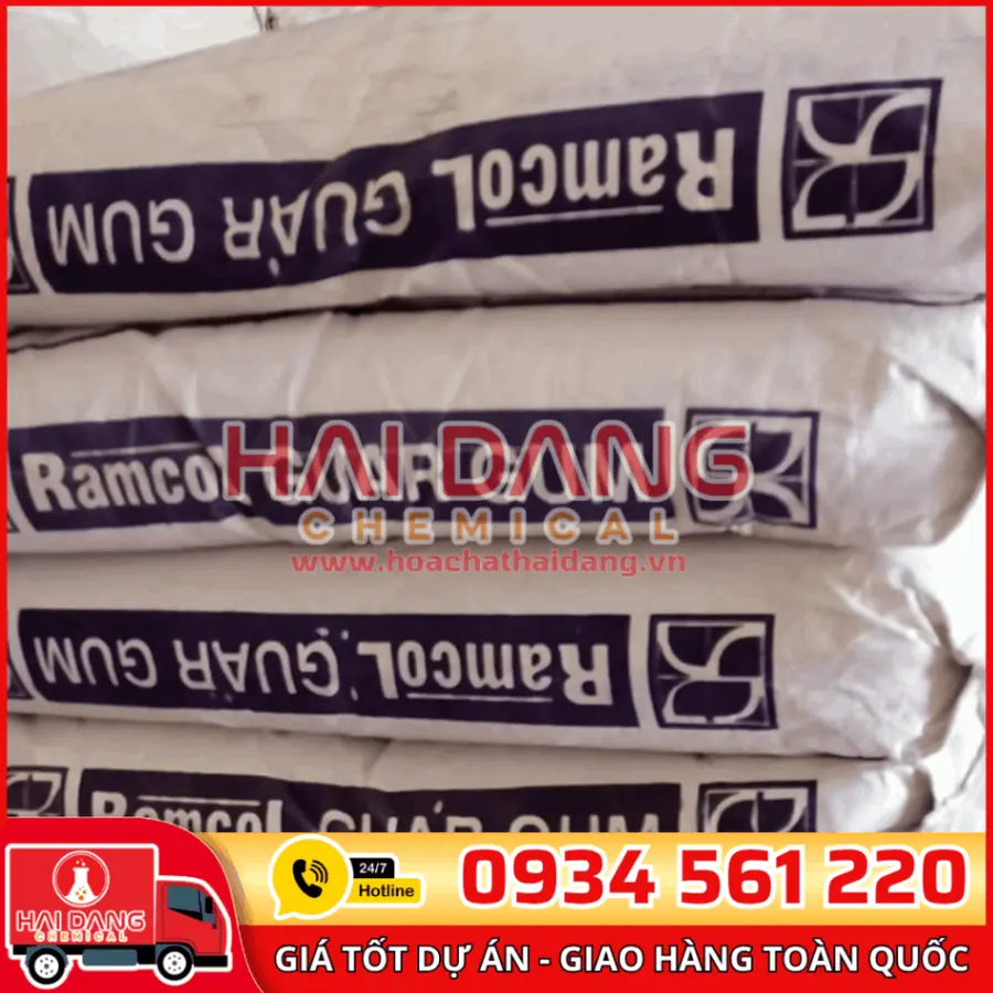 Guar Gum Trung Quốc Bao 25kg 