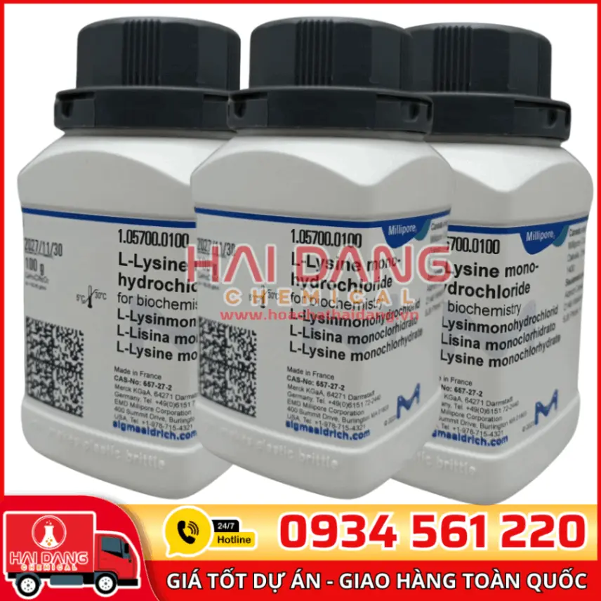 L-Lysine Monohydrochloride lọ 100g - Merck