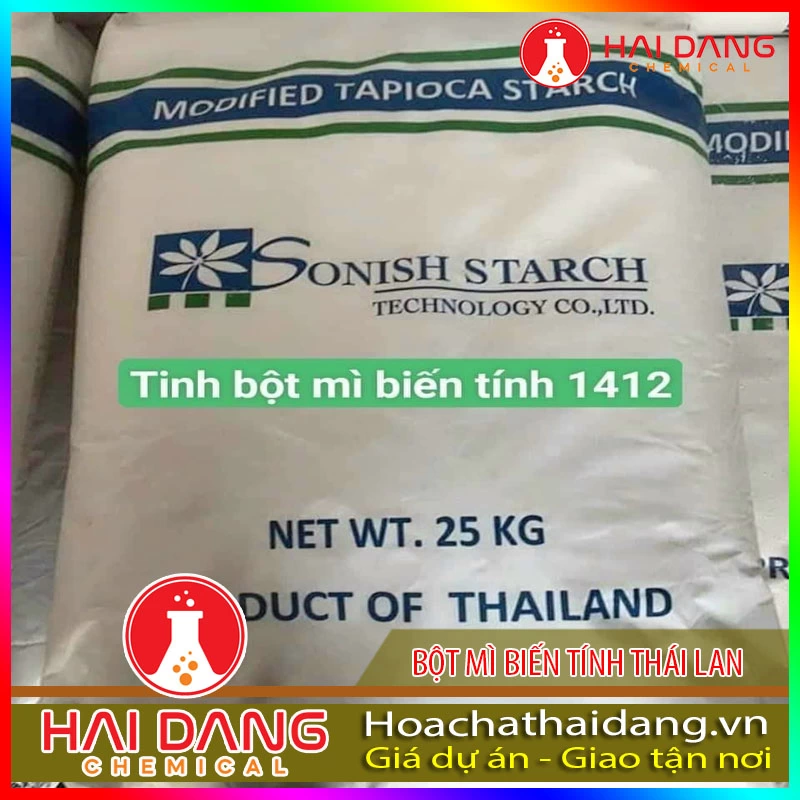 Phụ Gia Thực Phẩm Tinh Bột Mỳ Biến Tính Thái Lan E1412