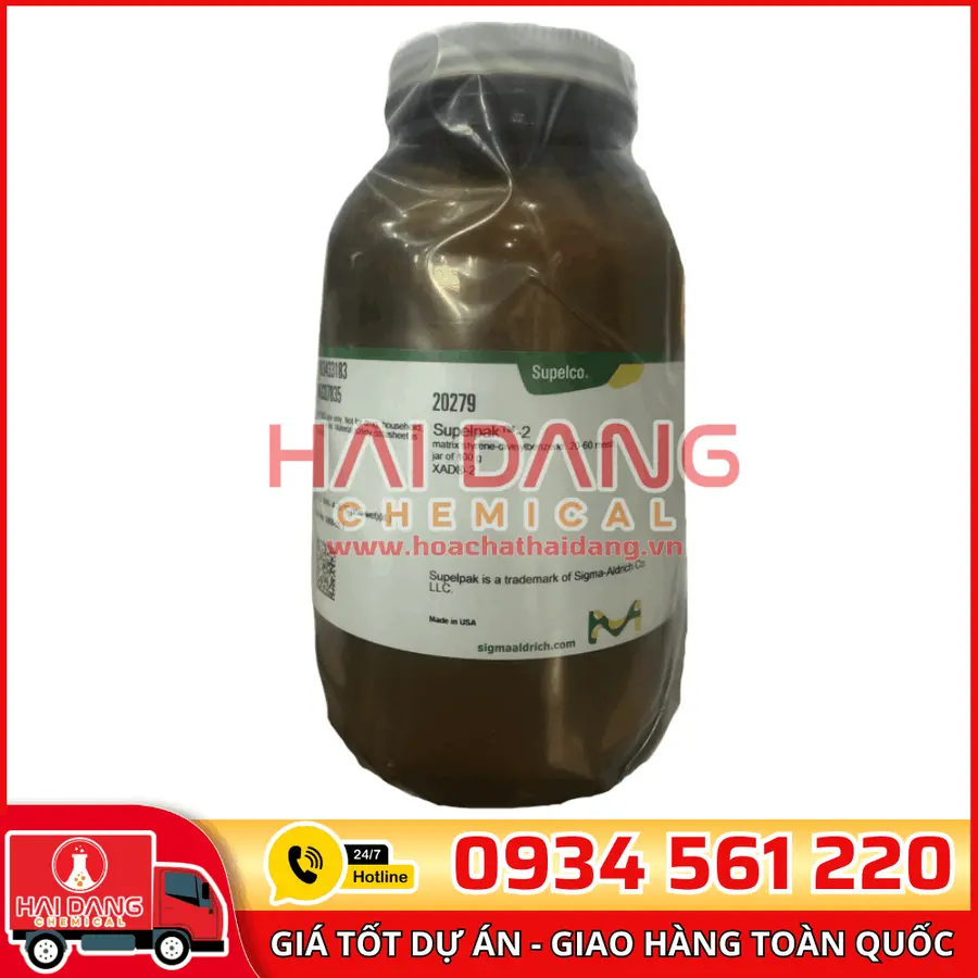 Supelpak™-2 matrix styrene-divinylbenzene, 20-60 mesh lọ 100g, hãng Sigma