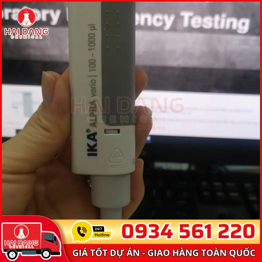 Micropipette 100–1000µL, Hãng IKA – Đức