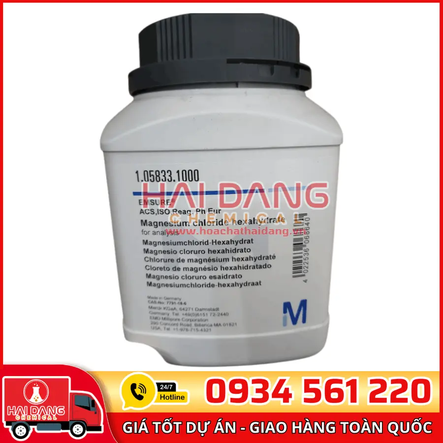 Magnesium Chloride Hexahydrate lọ 1kg - Merck
