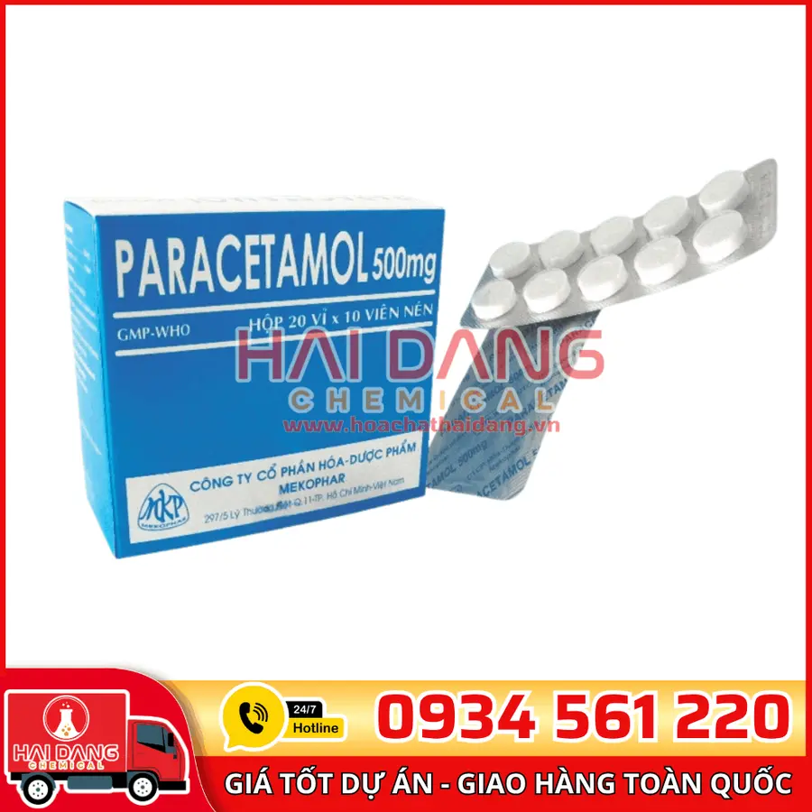 Paracetamol Trung Quốc – Hoạt Chất Hạ Sốt Giảm Đau Thông Dụng