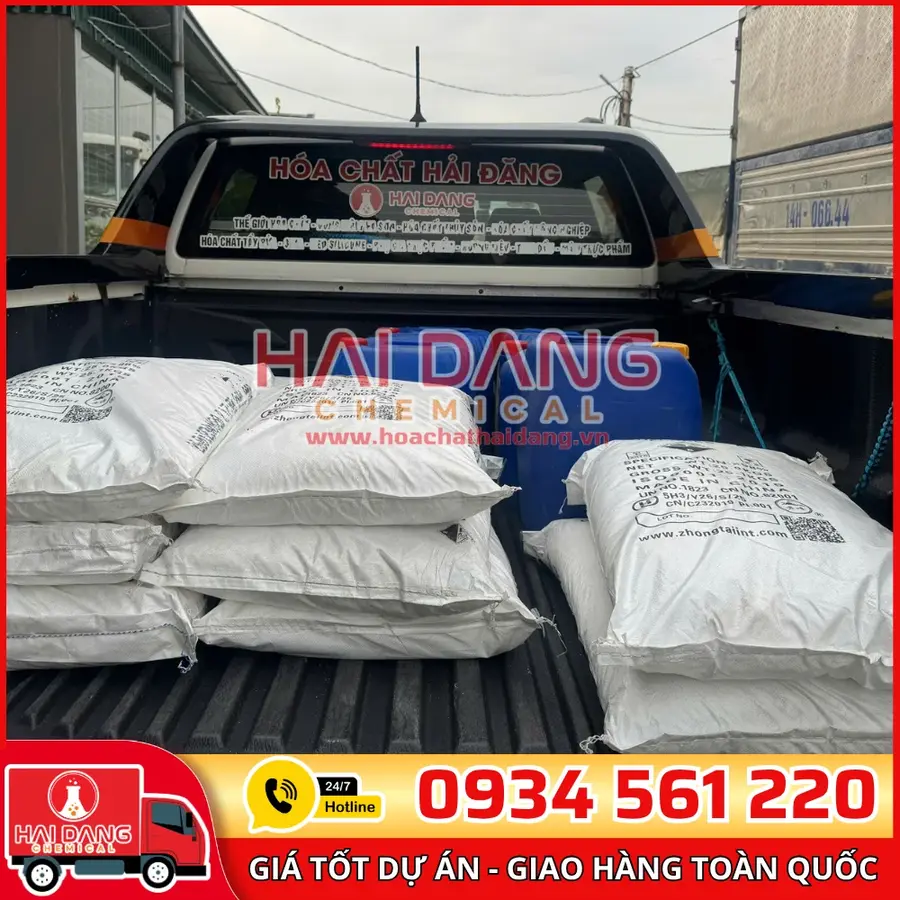 Xút Vảy NaOH 99% – Hóa Chất Bể Bơi Giá Tốt Sẵn Kho