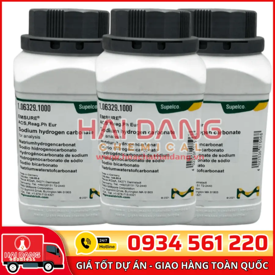 Sodium Hydrogen Carbonate lọ 1kg - Merck