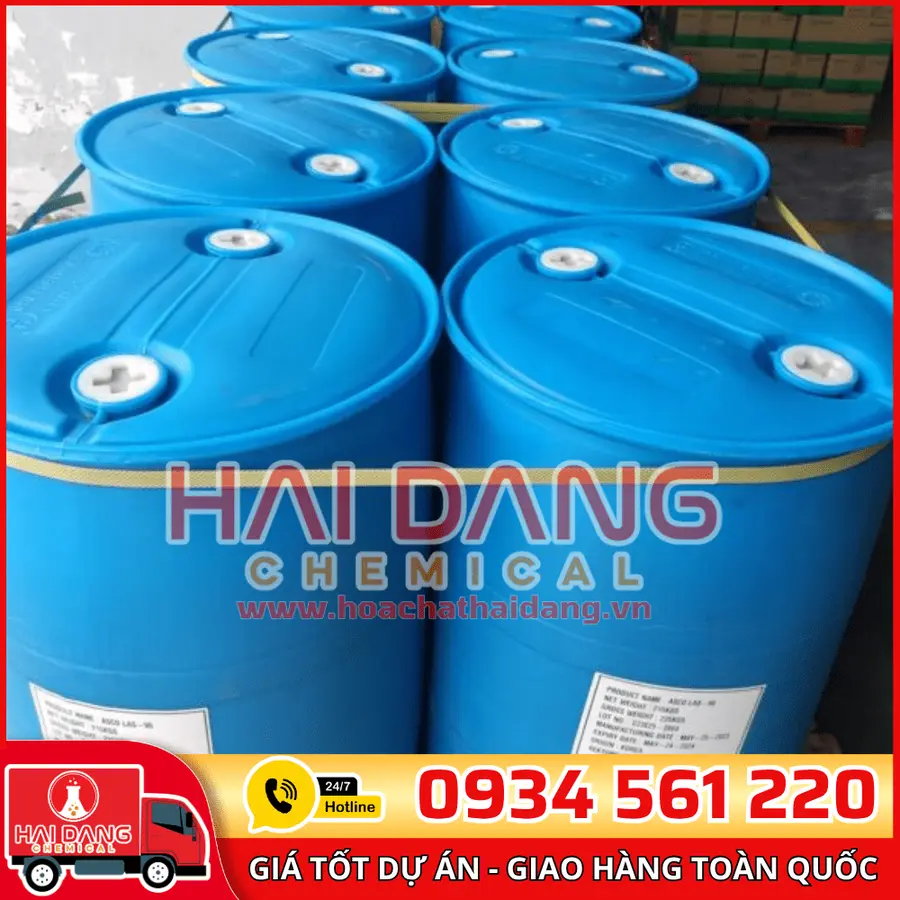 LAS – Chất Hoạt Động Bề Mặt Mạnh Trong Sản Xuất Tẩy Rửa