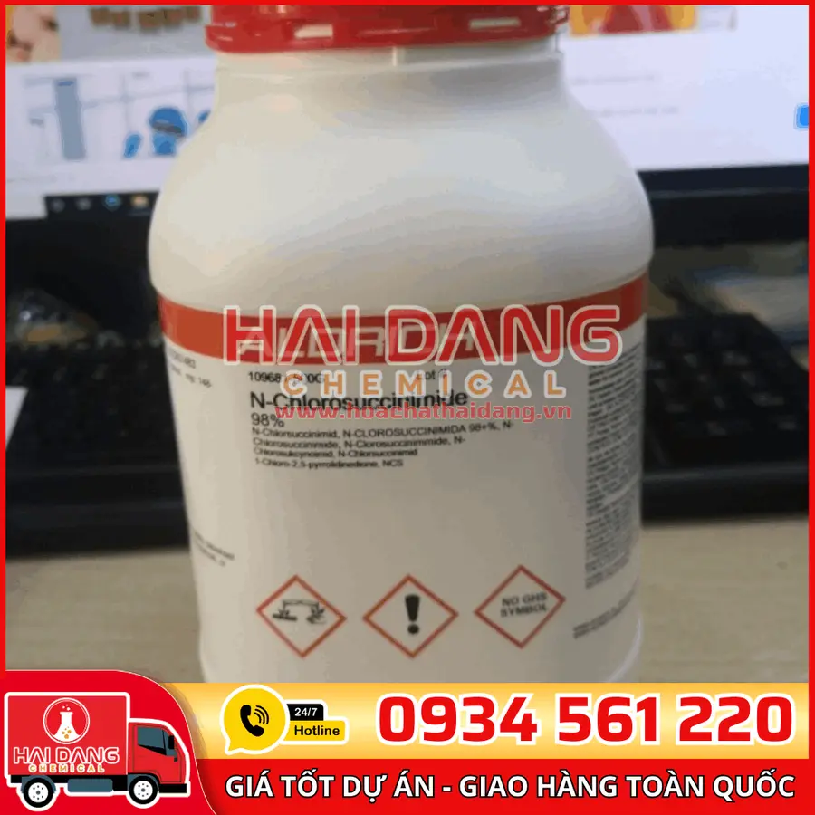 N-Chlorosuccinimide 98% lọ 500g, hãng Sigma