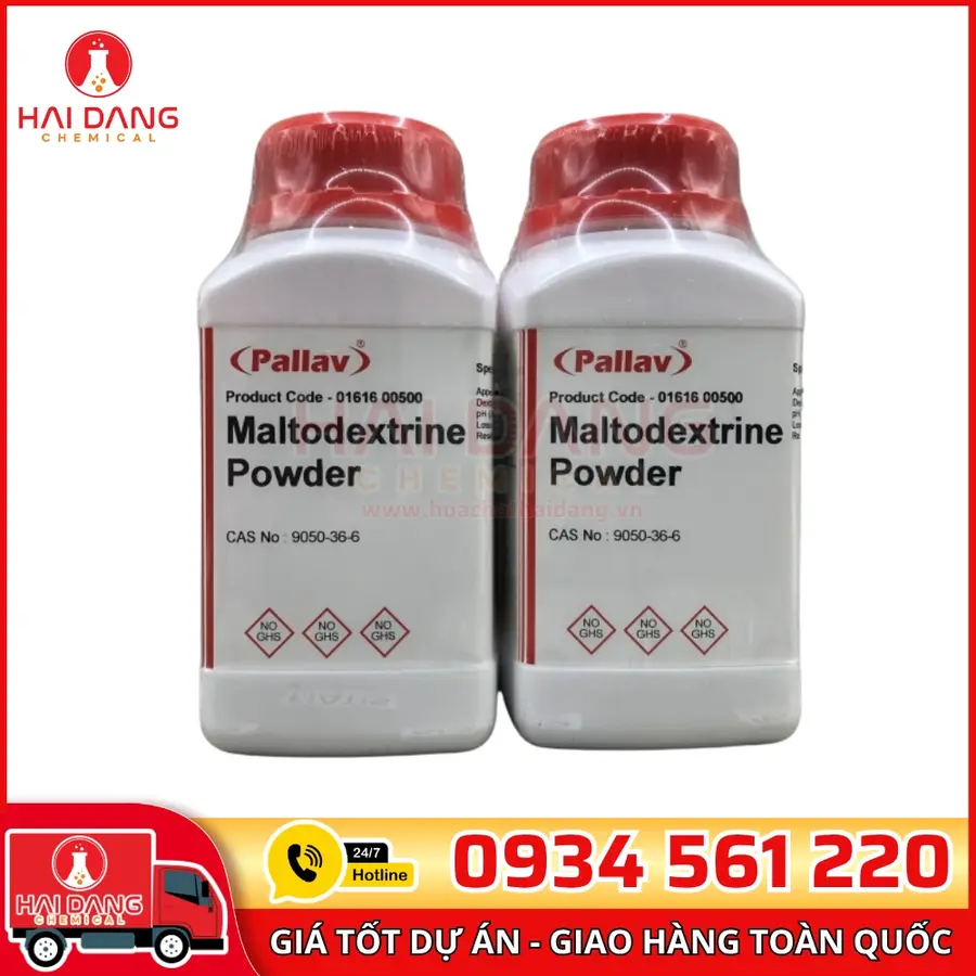 Maltodextrine Powder lọ 500g, hãng Alpha Chemika