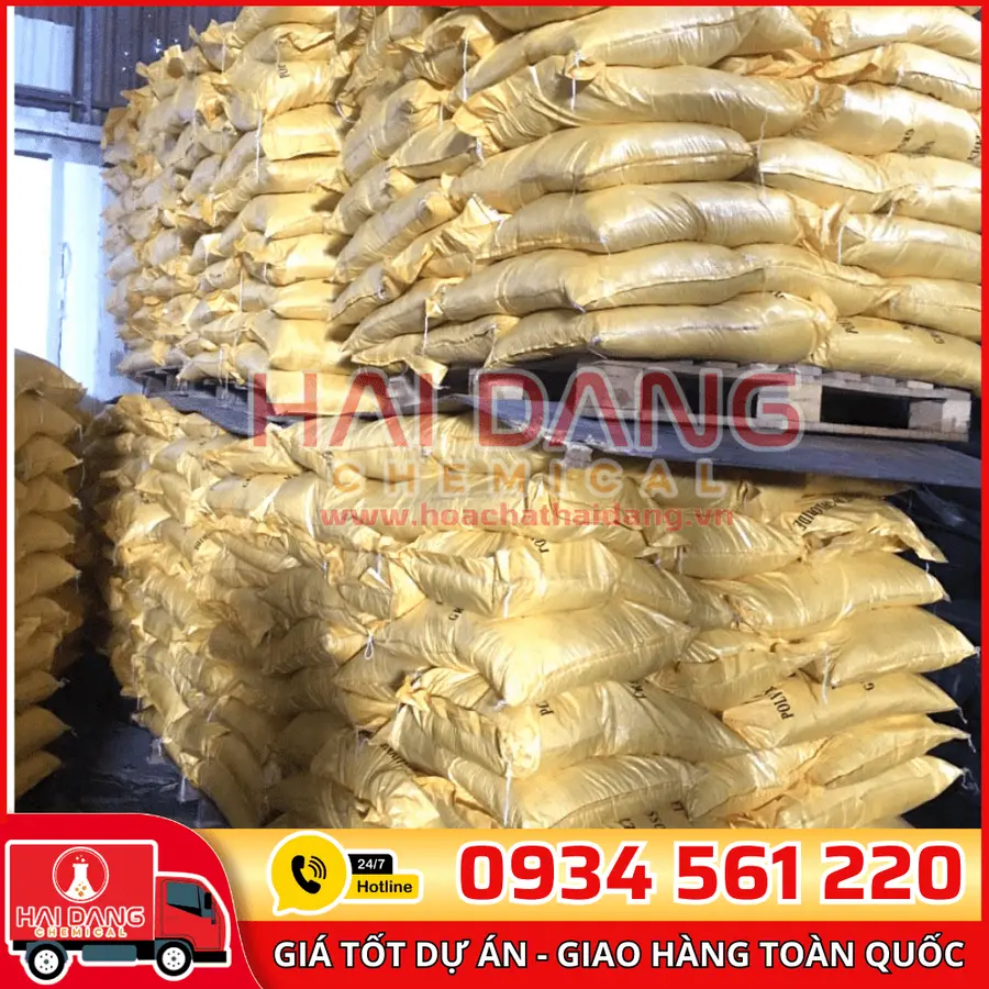 Polyaluminium Chloride PAC Al2O3 Qiutao 30% Trung Quốc