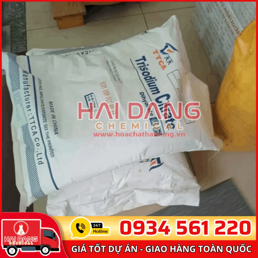Trisodium Citrate Dihydrate Trung Quốc 25Kg – Dược Phẩm